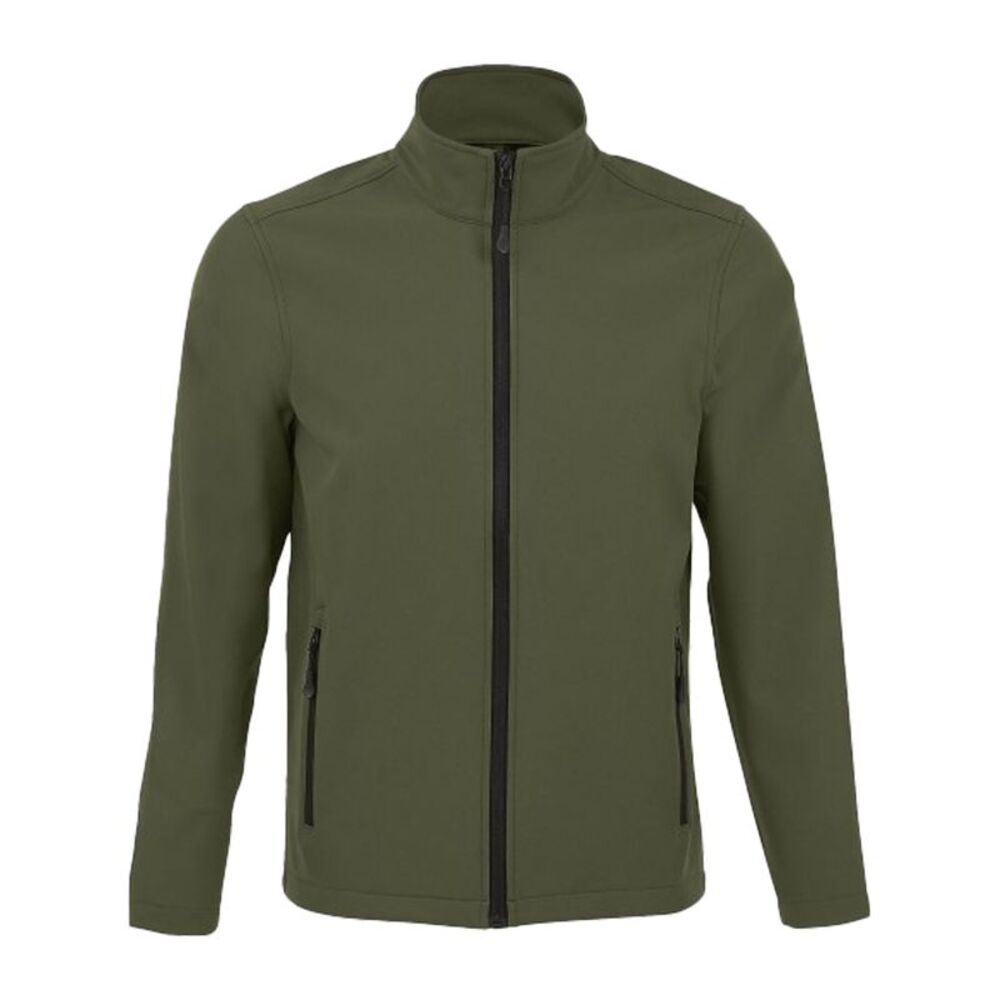SOLS Mens Race Soft Shell Jacket / Army